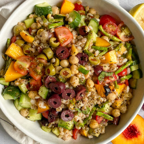 Mediterranean Farro Salad - BetterFoodGuru Recipes
