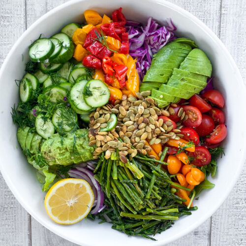 Image Rainbow Immune Boost Salad