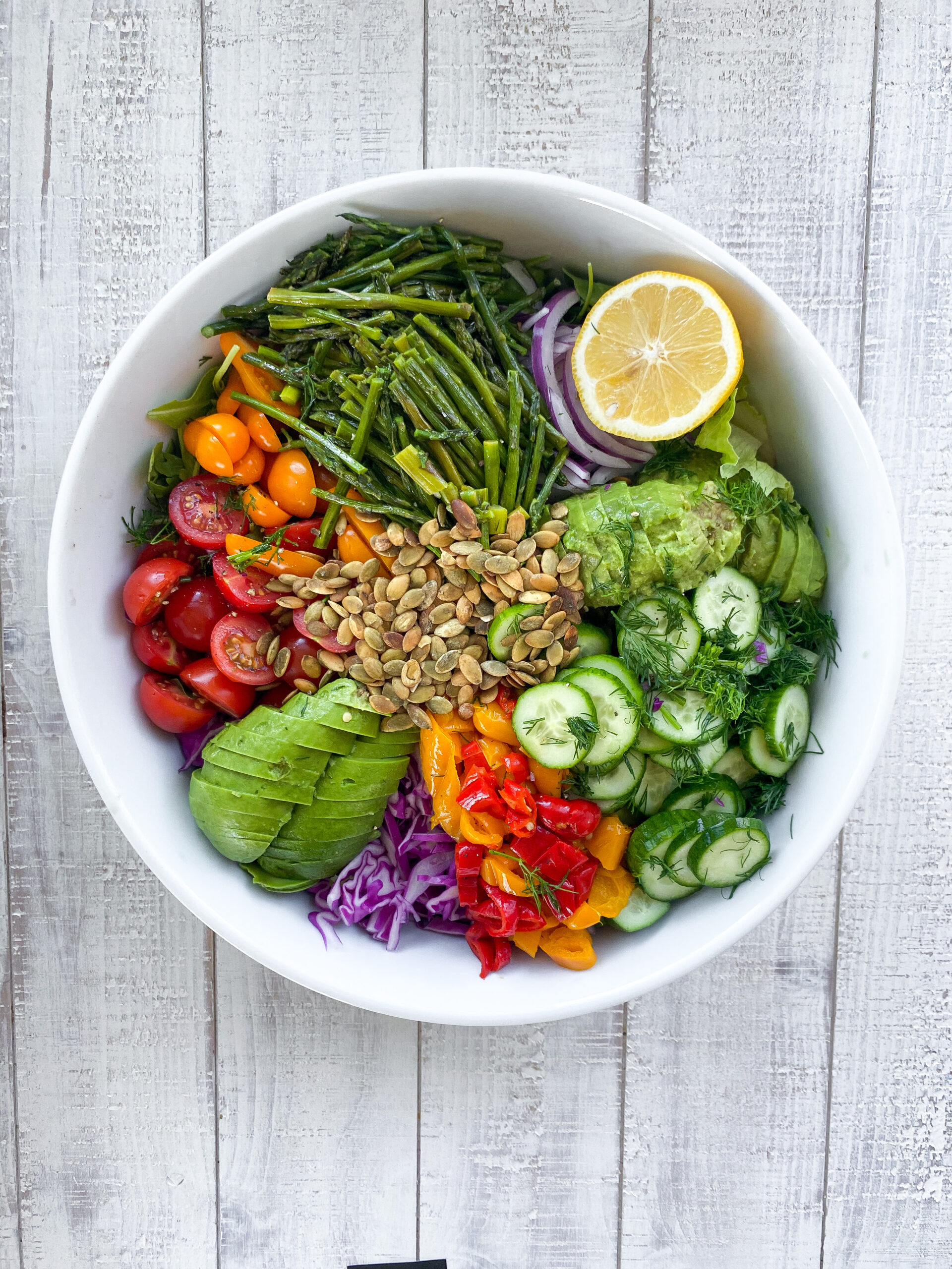 Rainbow Raw and Roasted Salad - BetterFoodGuru