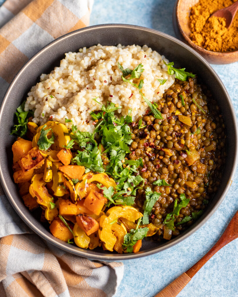 image-spicy lentil curry