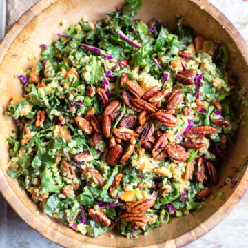 Tropical Kale and Quinoa Salad