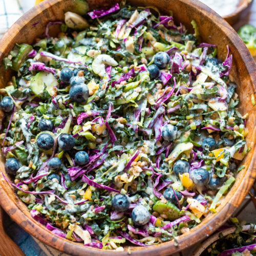 image-blueberry and Lemon Poppyseed Salad