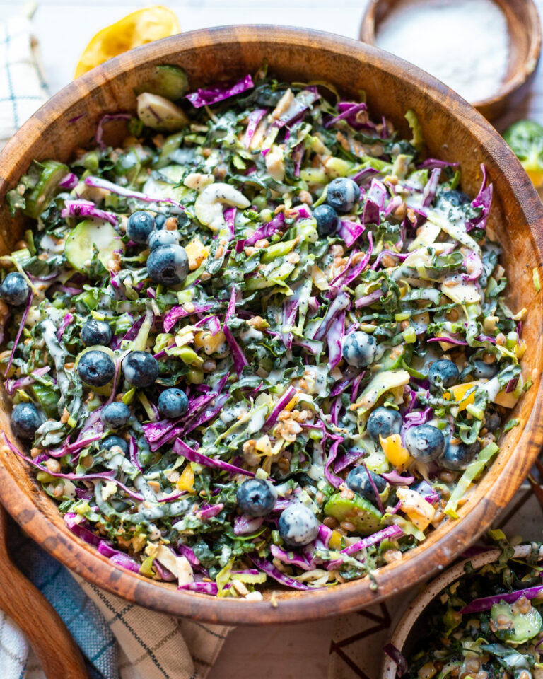 Blueberry and Lemon Poppyseed Salad - BetterFoodGuru