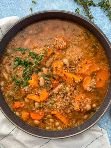 White Bean and Quinoa Stew