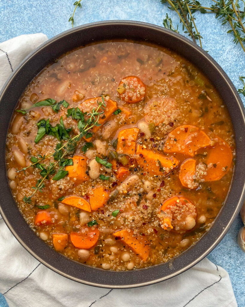 White Bean and Quinoa Stew