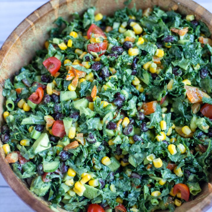Kale and Bean Salad BetterFoodGuru