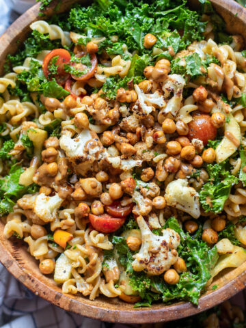 image The best vegan pasta salad