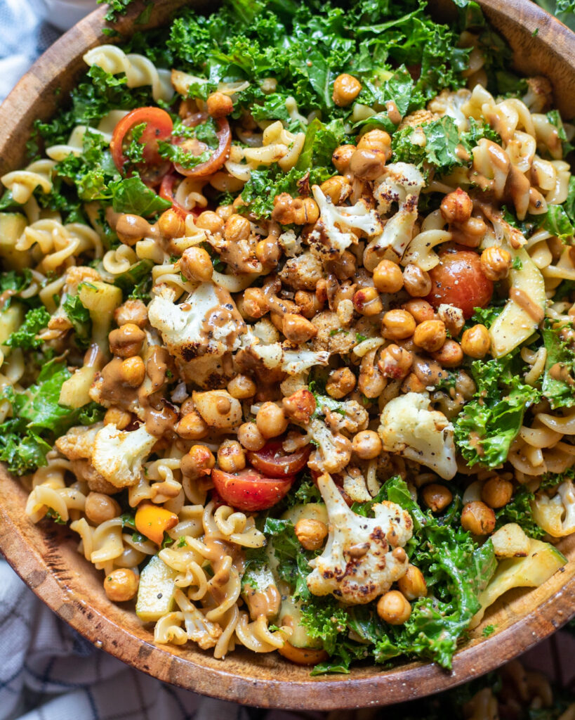 image The best vegan pasta salad