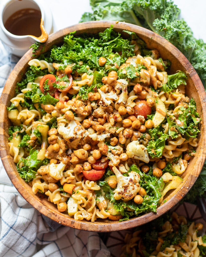 image the best vegan pasta salad