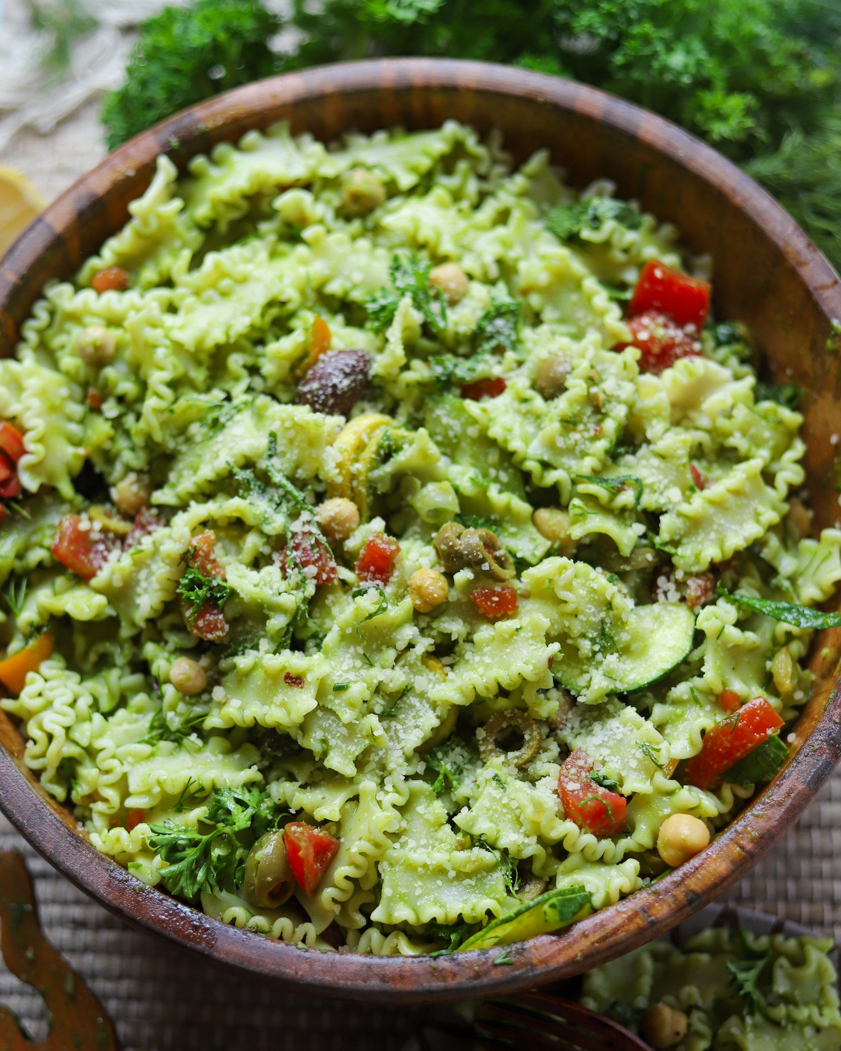Vegan Italian Pasta Salad-image