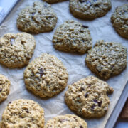 Tahini Chocolate Chip Cookies