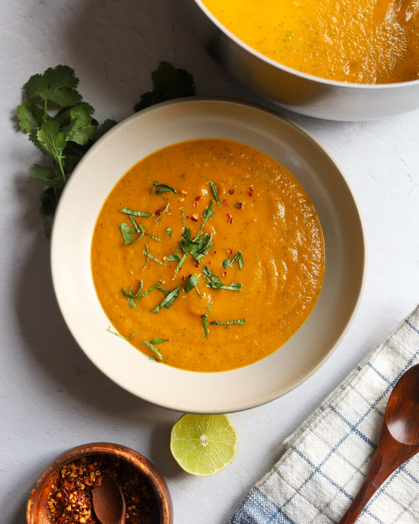 vegan butternut squash soup