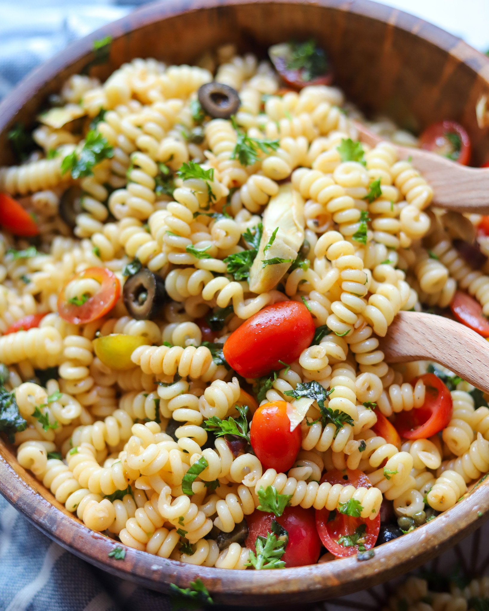 Puttanesca Pasta Salad-image
