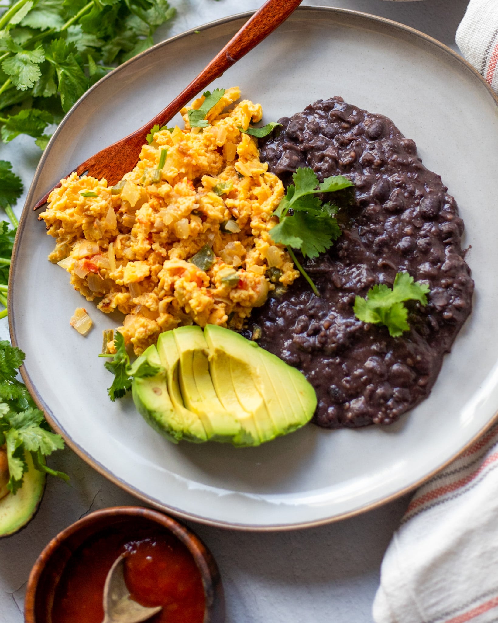 Vegan Huevos a la Mexicana