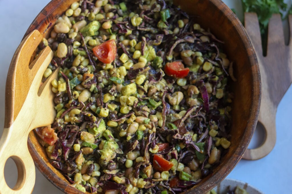 Southwestern Three Bean Salad - BetterFoodGuru