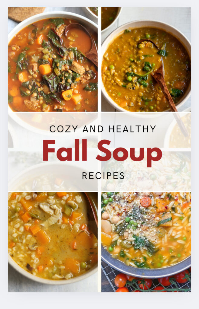 Cover of a Free ebook of Healthy Fall Soups