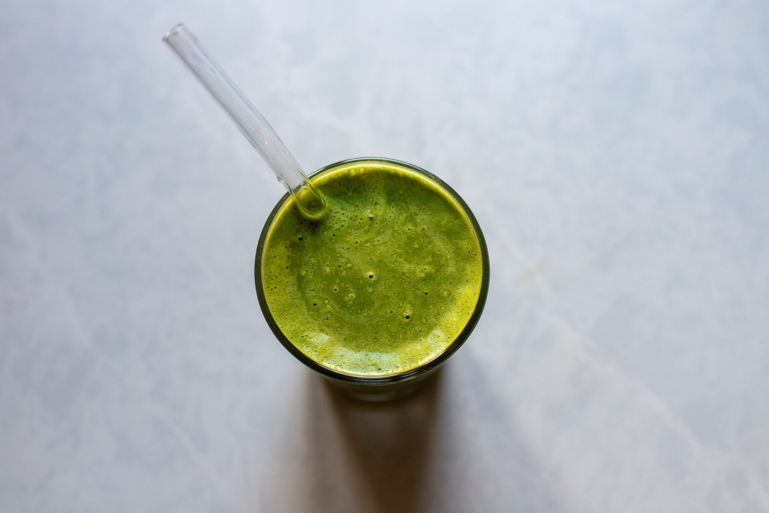 Healthy Green Smoothie with Vegan Protein