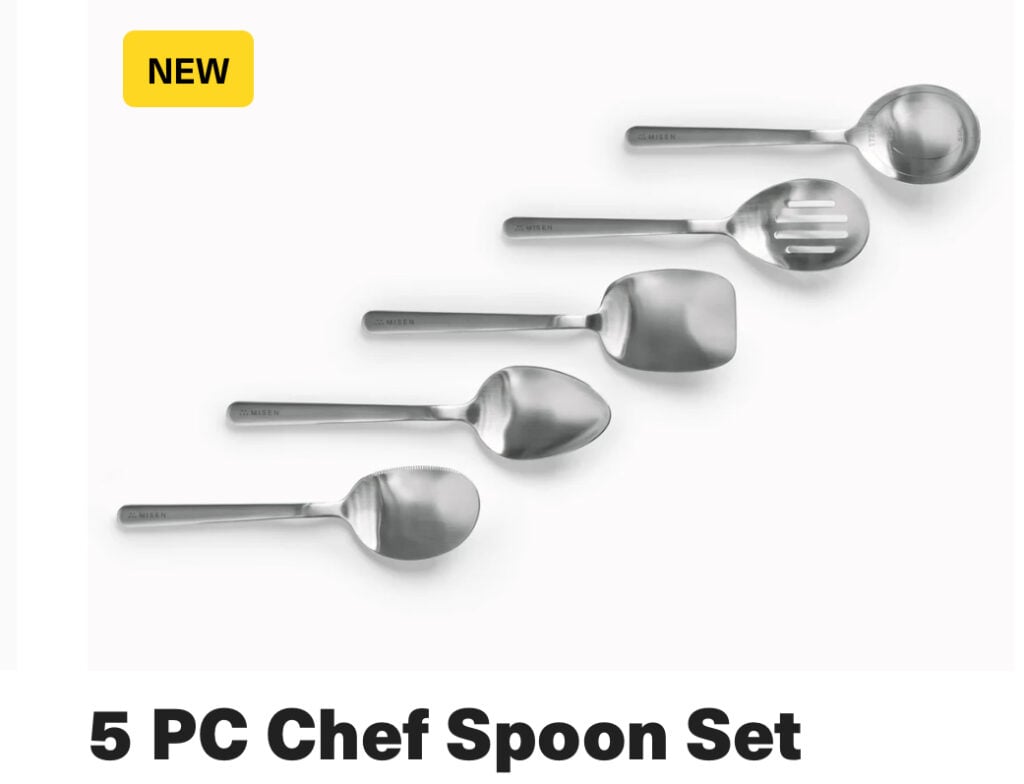 * pieces Chef spoons