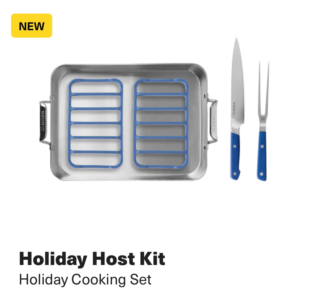 Holiday Holst Set with roasting pan and knife