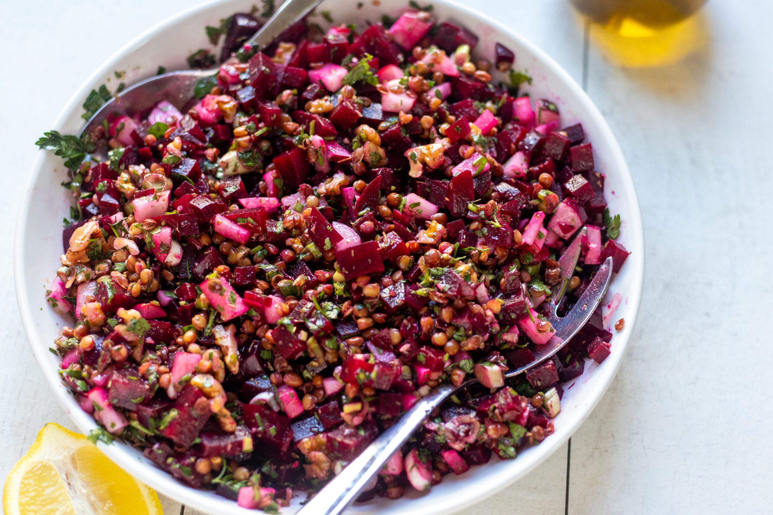 Chimichurri Lentil & Beet Salad